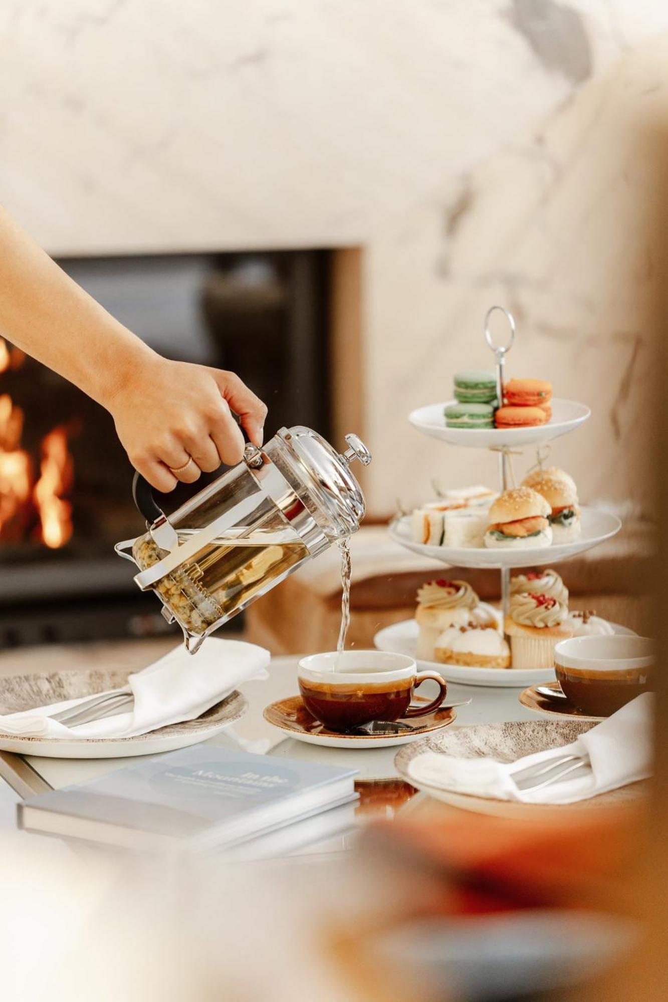 Viceroy Kopaonik Serbia Exterior photo Afternoon tea